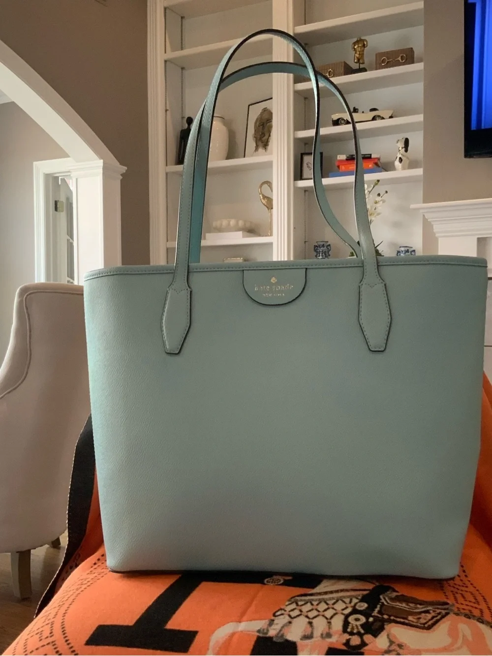 kate spade Mint Green Leather Tote